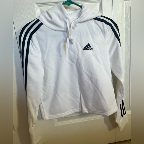 Adidas Womens 3-stripe Hoodie - Picture 2 of 7